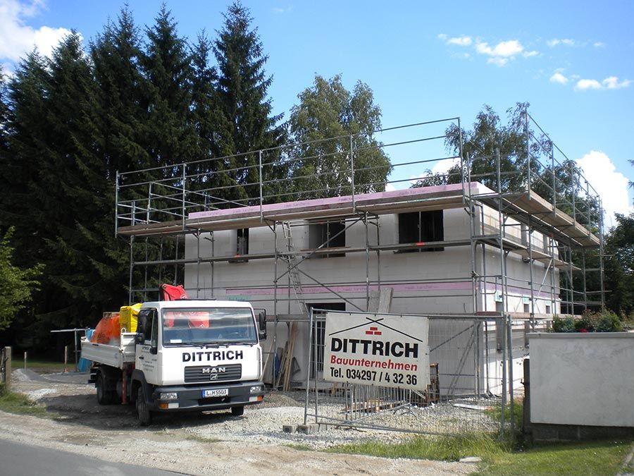 Neubau in Leipzig - Bauunternehmen Uwe F. Dittrich